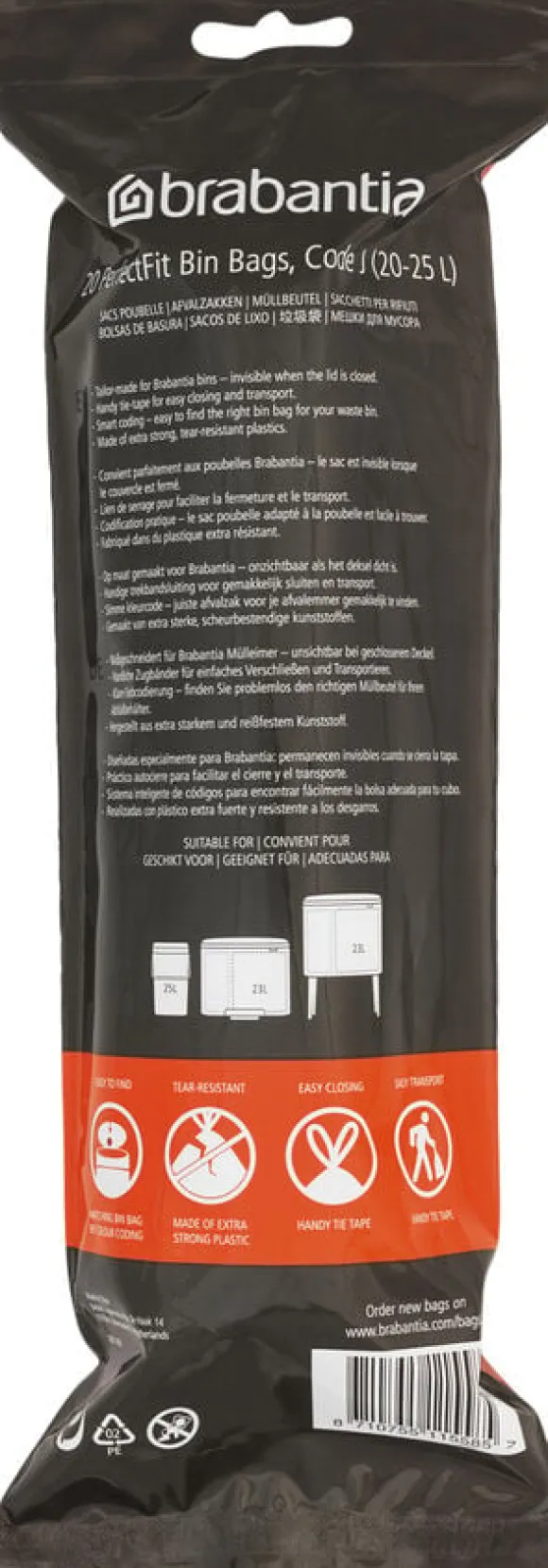 Affaldspose J 20 - 25 Ltr 20 stk
