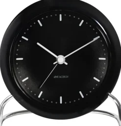 AJ City Hall bordur sort/sort, Ø 11 cm, alarm