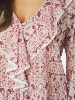 Ajda Paisley Dance Blouse