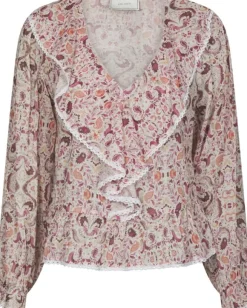 Ajda Paisley Dance Blouse