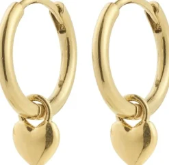 ALAIA earrings gold-plated