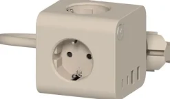 Ampie wired Kraftverk med flera uttag
