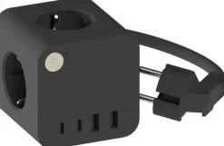 Ampie wired Kraftverk med flera uttag