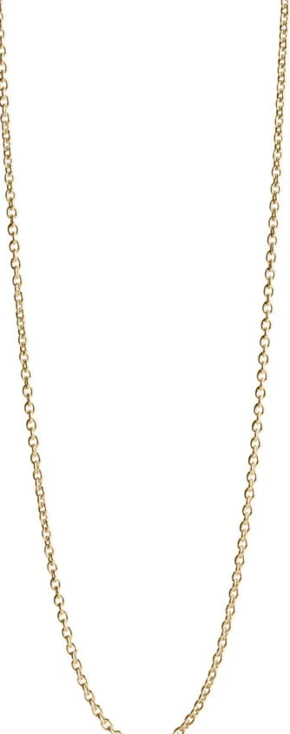 Anchor Chain, gold plated sterling silver - 42 CM