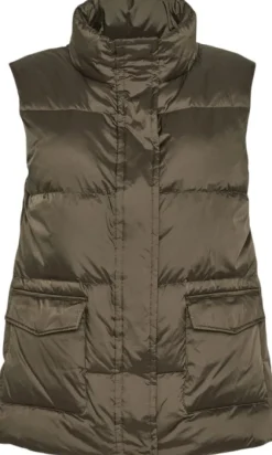 Aria New Water Repellant Down Vest - Darien Vest Short