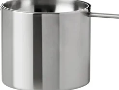 Arne Jacobsen askkopp H 6. 5 cm steel
