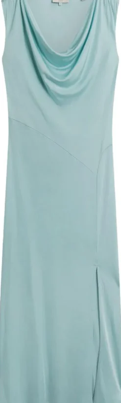 ASORELA Cowl Neck Maxi Jersey Dress