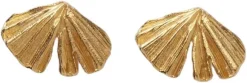 Autumn Leaf Earsticks