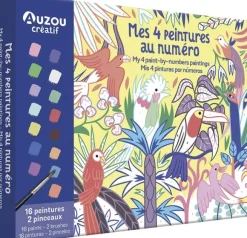 Auzou - Mal efter nummer - Den vilde natur