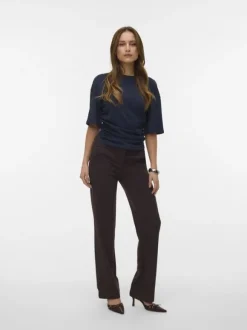 AWNAVARO 2/4 O-NECK TOP