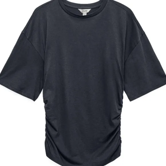 AWNAVARO 2/4 O-NECK TOP