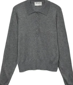 AWSIKITA LS O-NECK POLO KNIT NOOS
