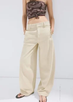 Balloon seam jeans