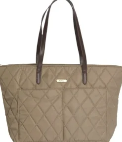 Barbour Quilted Tote Bag