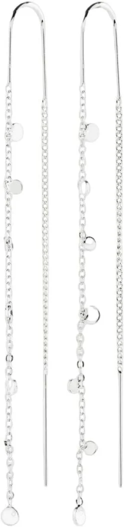 BAYLEN chain earrings silver-plated