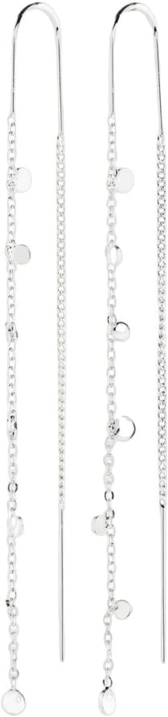 BAYLEN chain earrings silver-plated