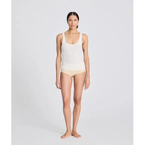 Beate Cotton Top 3x2 Rib Knit GOTS