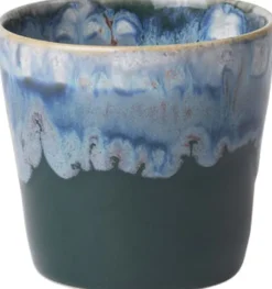 "Beger Gres 21 cl 8 x 7,5 cm MÃ¸rk grÃ¸nn Keramikk"
