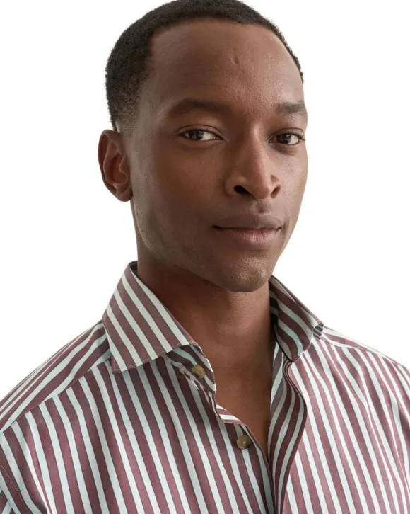 Bengal Striped Fine Twill Shirt