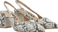 BIAMARALYN Slingback Faux Leather