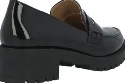 BIAPEARL Simple Penny Loafer Patent Aquarius