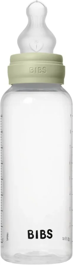 BIBS Baby Bottle Round Silicone 1 pack 270 ml Medium Flow Sa