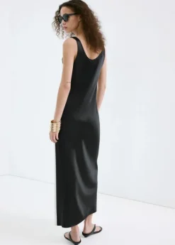 Bicolour midi dress