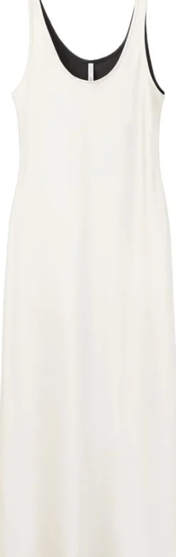 Bicolour midi dress