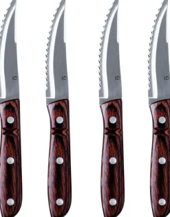 Biffkniv XL Old Farmer Classic 23,5 cm 4 stk. Tre/Stål
