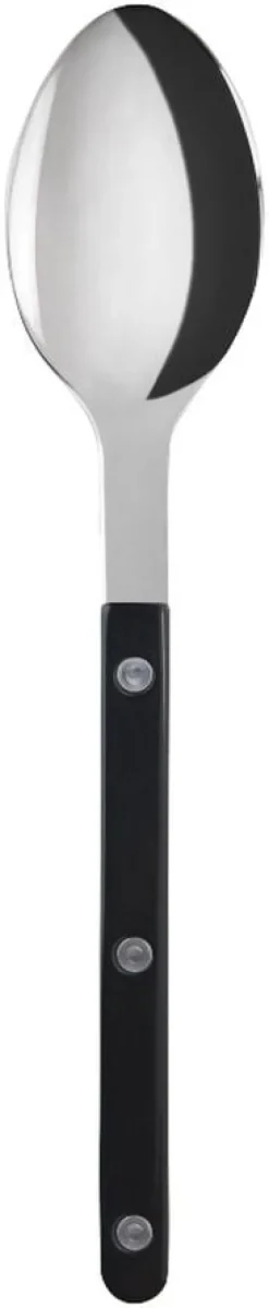 Bistrot Solid / Soup spoon / Black