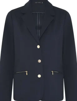 Blazer_ Stretchy Fabric