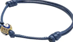 Blue Evil Eye String Bracelet