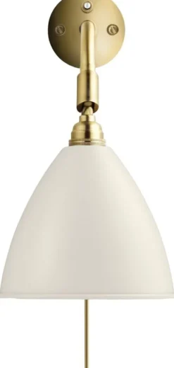 BL7 Wall Lamp - ø16 (Base: Brass, Shade: Bone China)