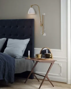 BL5 Wall Lamp - ø16 (Base: Brass, Shade: Soft Black Semi Matt)
