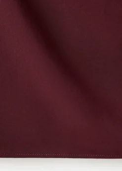 Boat-neck ruched dress