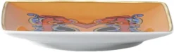 Bowl 12cm sq. flat, Holiday Alphabet M, Versace