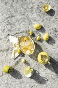 Bowl with lid Lemon