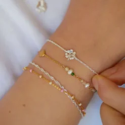 Bracelet, Organic clover