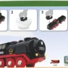 Brio batteridrevet damptog