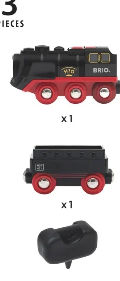 Brio batteridrevet damptog