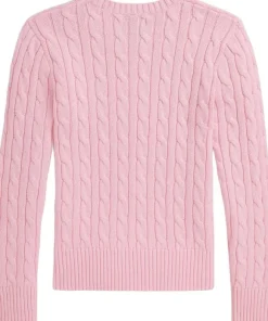 Cable-Knit Cotton Sweater