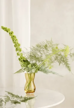 Calabas Vase H16 amber