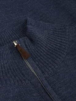 Cardigan Knitted Fullzip Merino Wool