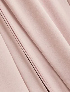 CARNELI Midi Dress With Pleat Detai