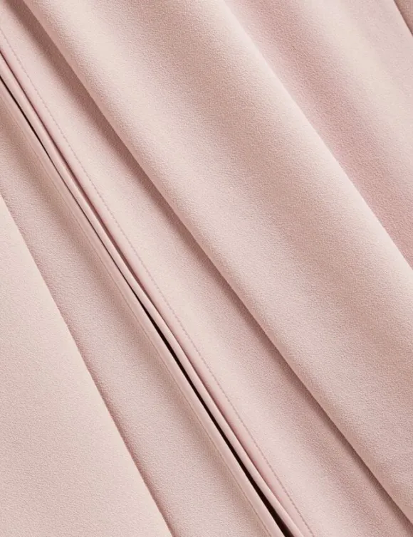 CARNELI Midi Dress With Pleat Detai