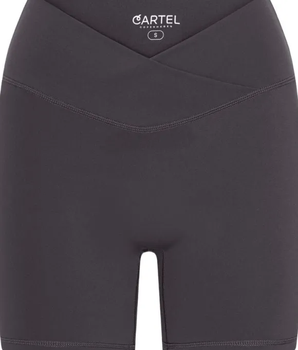 Cartel x Align by Blume support shorts - Charcoal