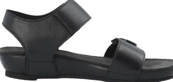 CASAVA Button Sandal Leather