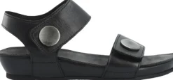 CASAVA Button Sandal Leather