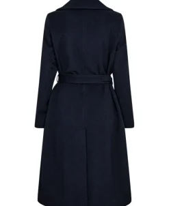 Cashmere Coat W - Clareta Belt Midi
