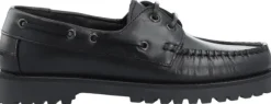 CASLENA Boat Shoe Pull Up Leather